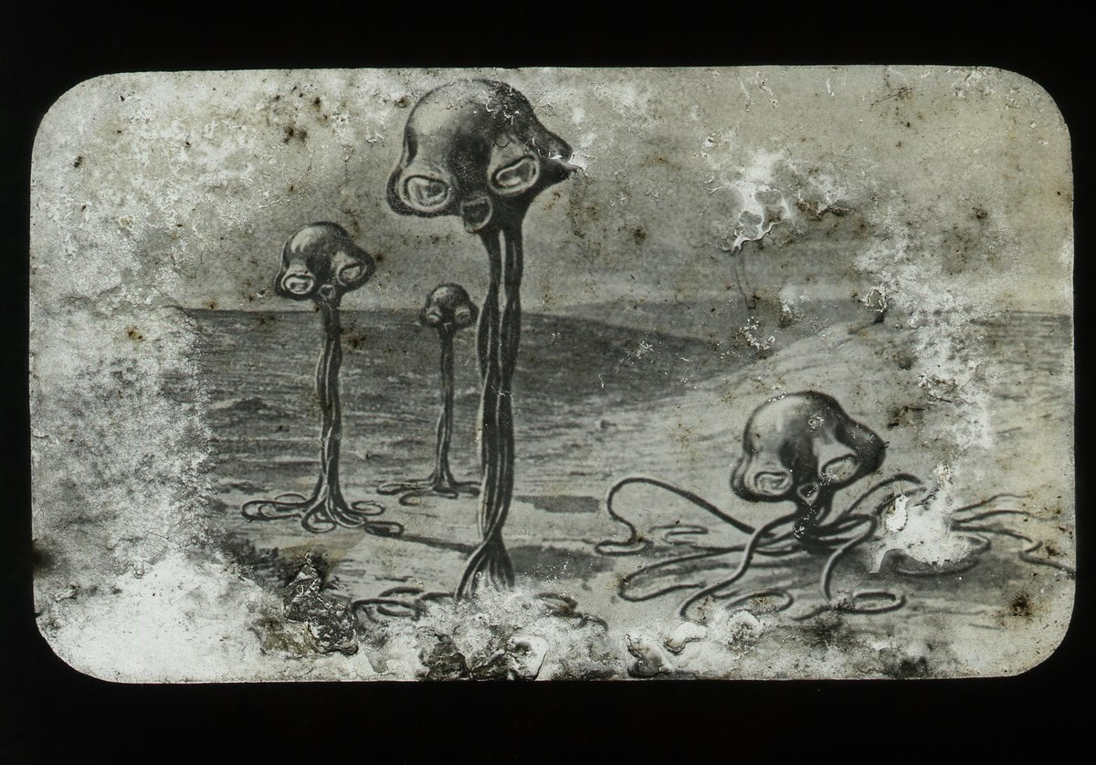 Henrique Alvim Corrêa's Martian Creatures, War of the Worlds c.1906