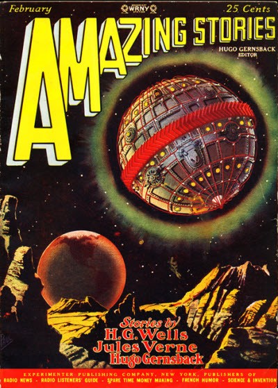 Frank R. Paul's Mechanical Planet, Amazing Stories February 1928