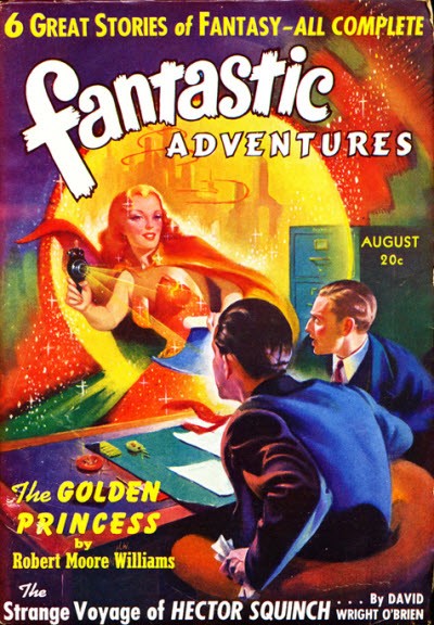Golden Princess Portal Fantasy, Fantastic Adventures August 1940