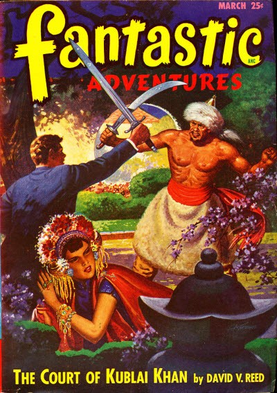 Fantastic Adventures March — Court of Kublai Khan Sword Duel Cover