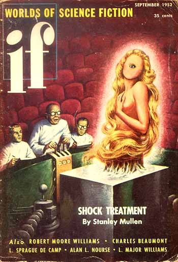 Glowing Holographic Woman Stuns Scientists — IF Magazine Sept 1952