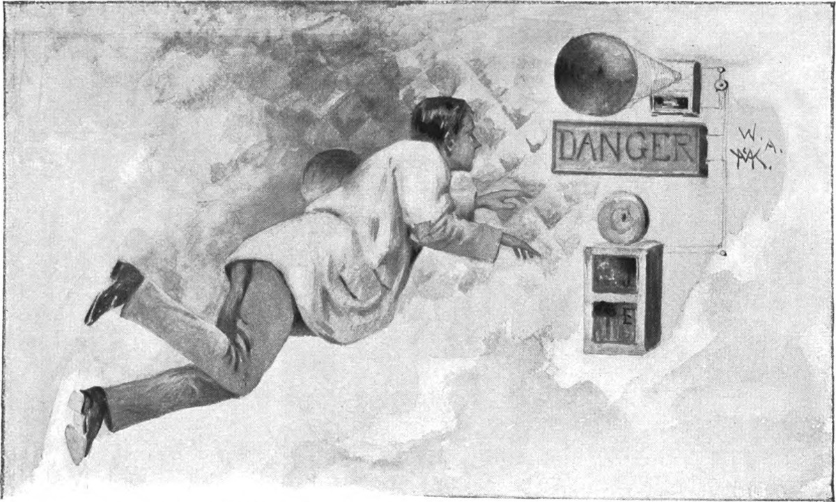 Edwardian Scientist Races to Silence Automatic DANGER Warning Device