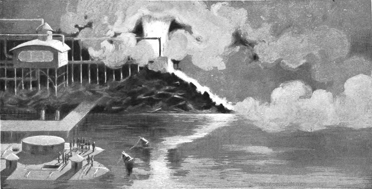 H.G. Wells War of the Worlds: Martian Heat-Ray Strikes Coastal Installation