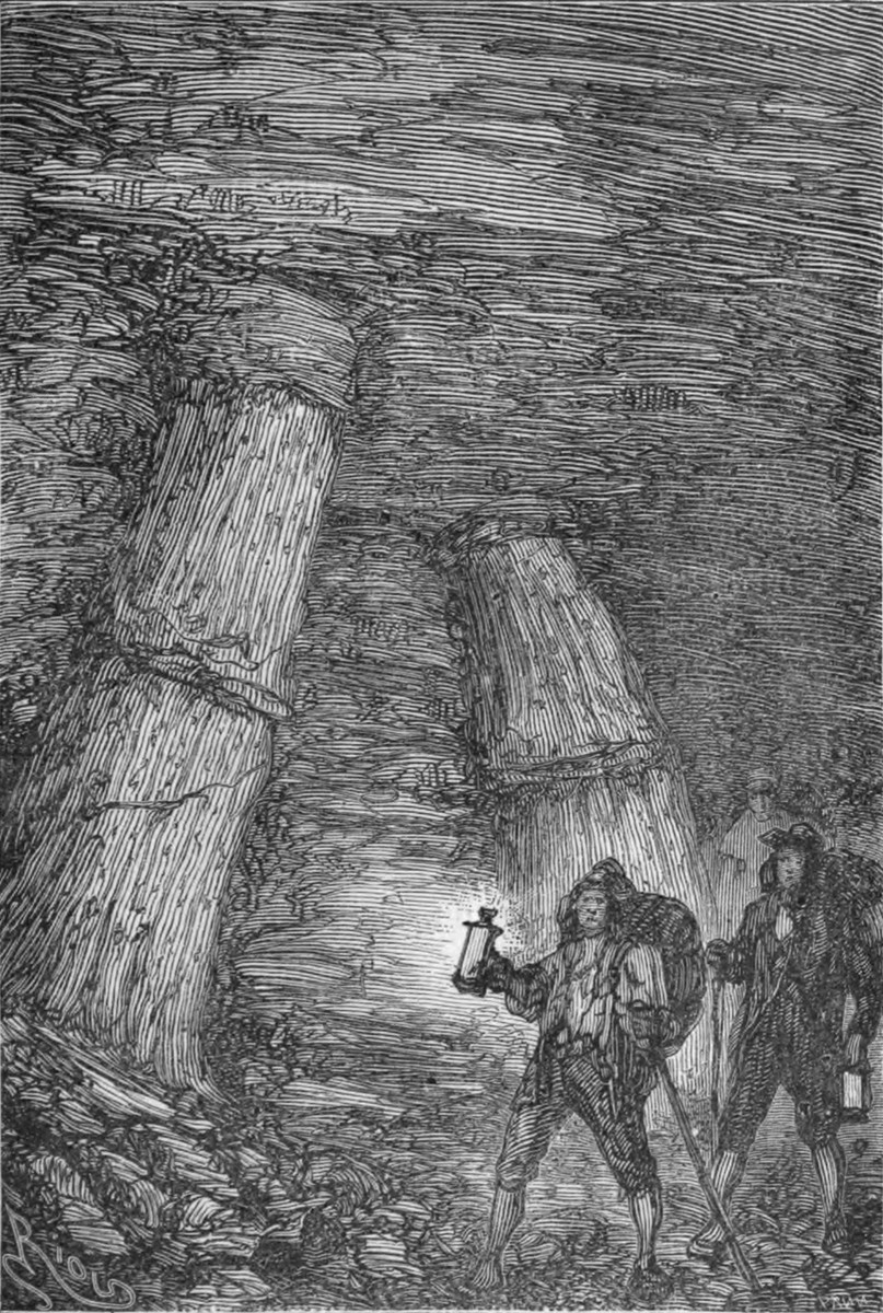 Édouard Riou's Subterranean Mushroom Forest, Journey to the Center of the Earth