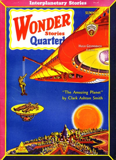 Frank R. Paul's 'The Amazing Planet' – Wonder Stories Quarterly Summer 1931