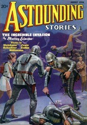 Astounding Stories 'The Incredible Invasion' Cover, August 1936