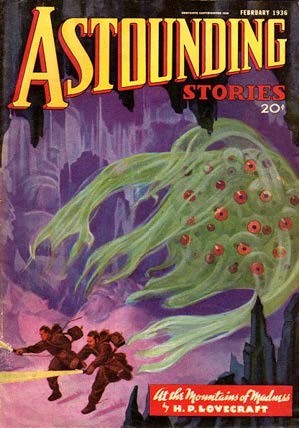 Lovecraft's At the Mountains of Madness – Astounding Stories Feb 1936