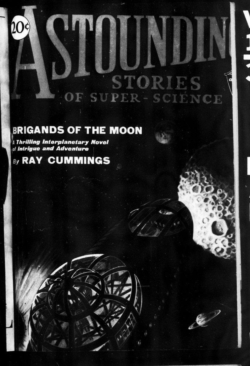 Brigands of the Moon – Astounding Stories of Super-Science Cover, c.1930