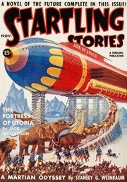 Startling Stories Nov 1939 – Fortress of Utopia Rocket & Mammoth Cover