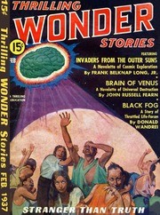 Thrilling Wonder Stories Feb 1937 – Alien Suns Invasion Cover