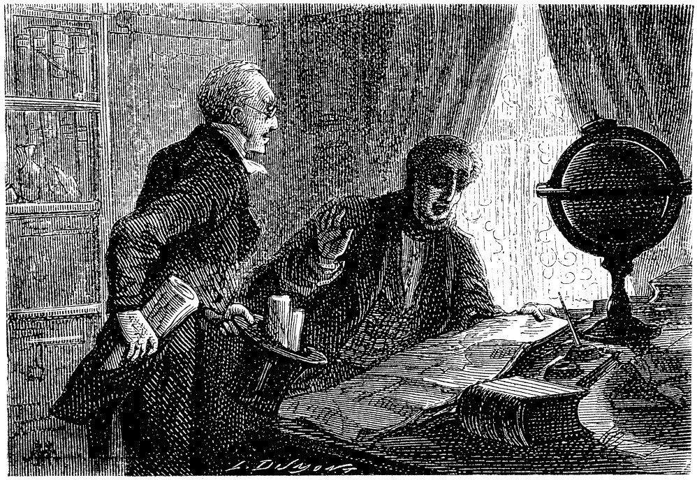 Jules Verne's Five Weeks in a Balloon — Scholars Plan the Expedition