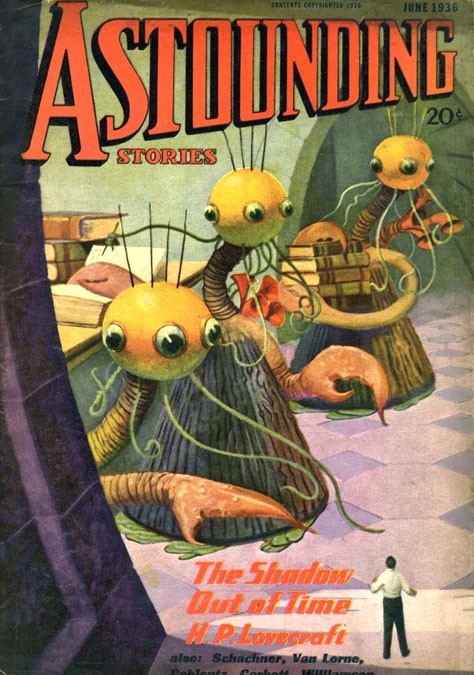 H.P. Lovecraft's Shadow Out of Time – Astounding Stories June 1936
