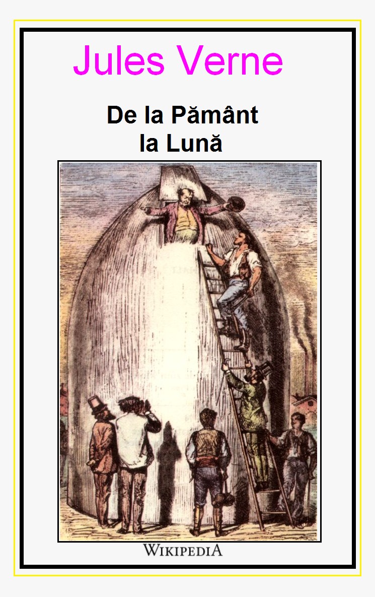 Jules Verne's Columbiad Projectile Boarding Scene, 'From Earth to Moon' 1865