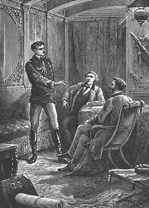 Captain Nemo Confronts His Guests Aboard the Nautilus — Jules Verne