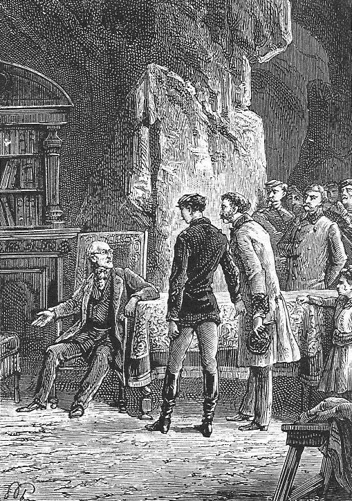 Jules Verne's Underground Encounter: Journey to the Center of the Earth, c.1864