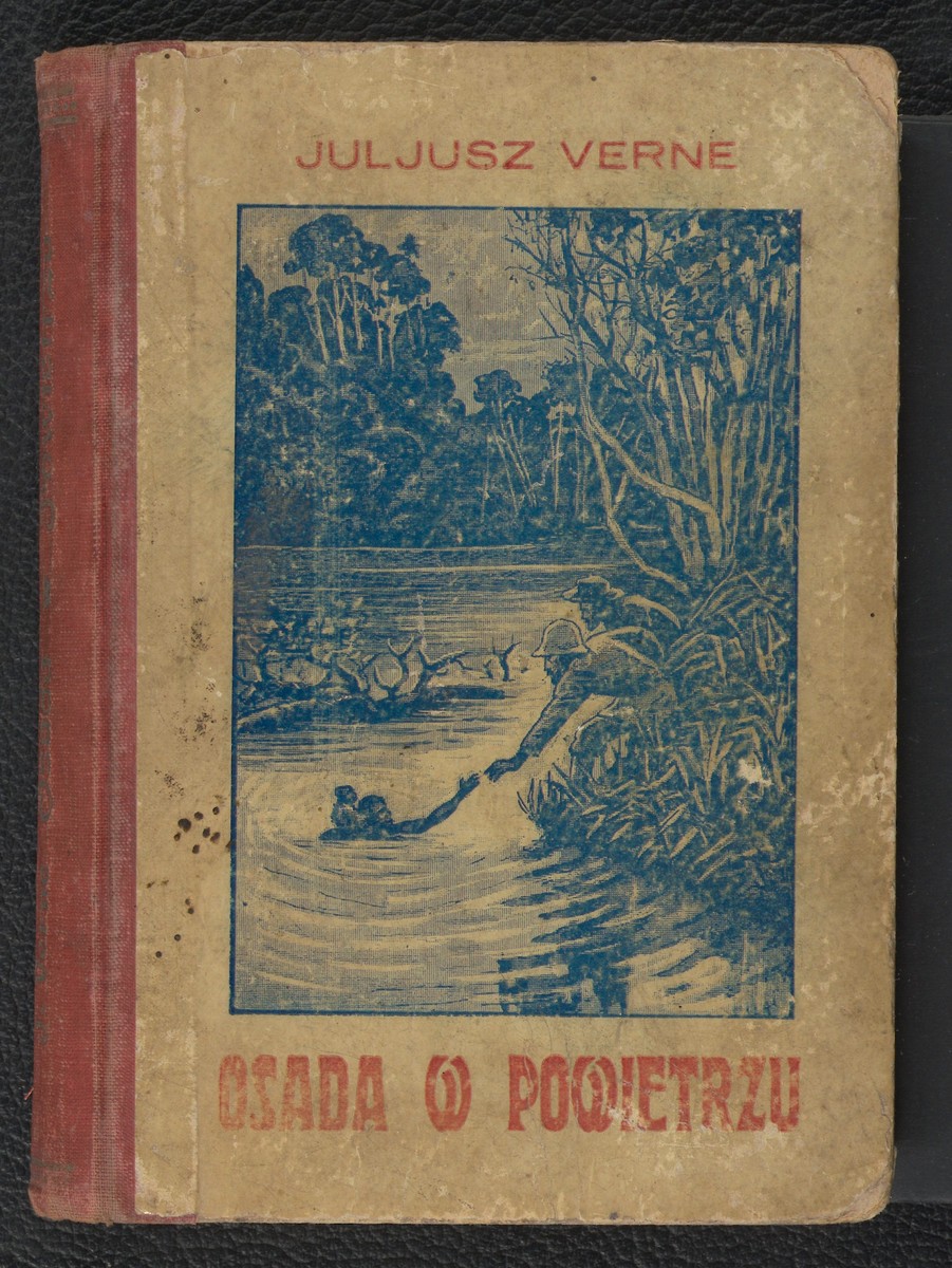 Jules Verne's Village in the Treetops — Polish Edition Cover Art