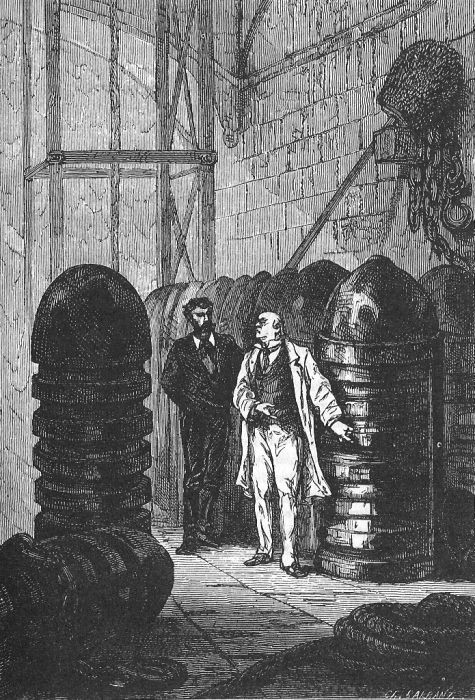 Jules Verne's The Begum's Fortune – Léon Benett Engraving 1879