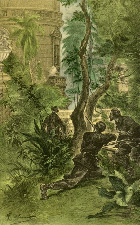 Léon Benett – Armed Infiltrators Stalk Utopian City in 'The Begum's Fortune'