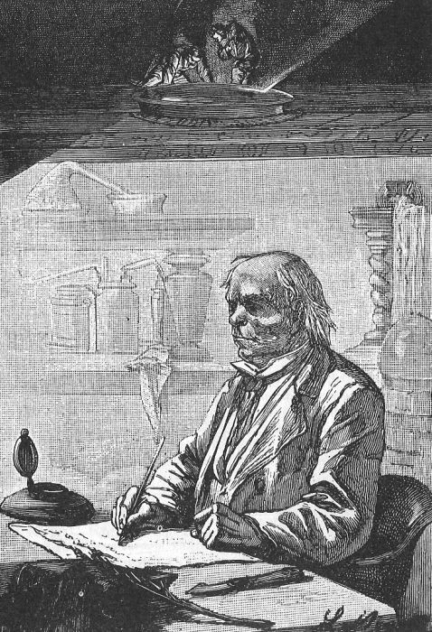 Jules Verne's Begum's Fortune: Scientist at Work, Léon Benett 1879