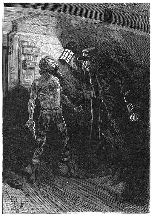 Jules Verne's Mysterious Island: Cyrus Harding Encounters Captain Nemo, 1870s