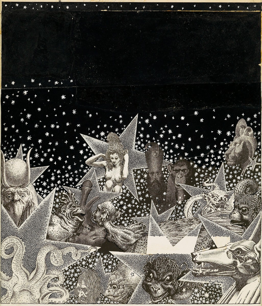 Virgil Finlay Cosmic Dreamscape: Stars, Aliens & Celestial Nudes