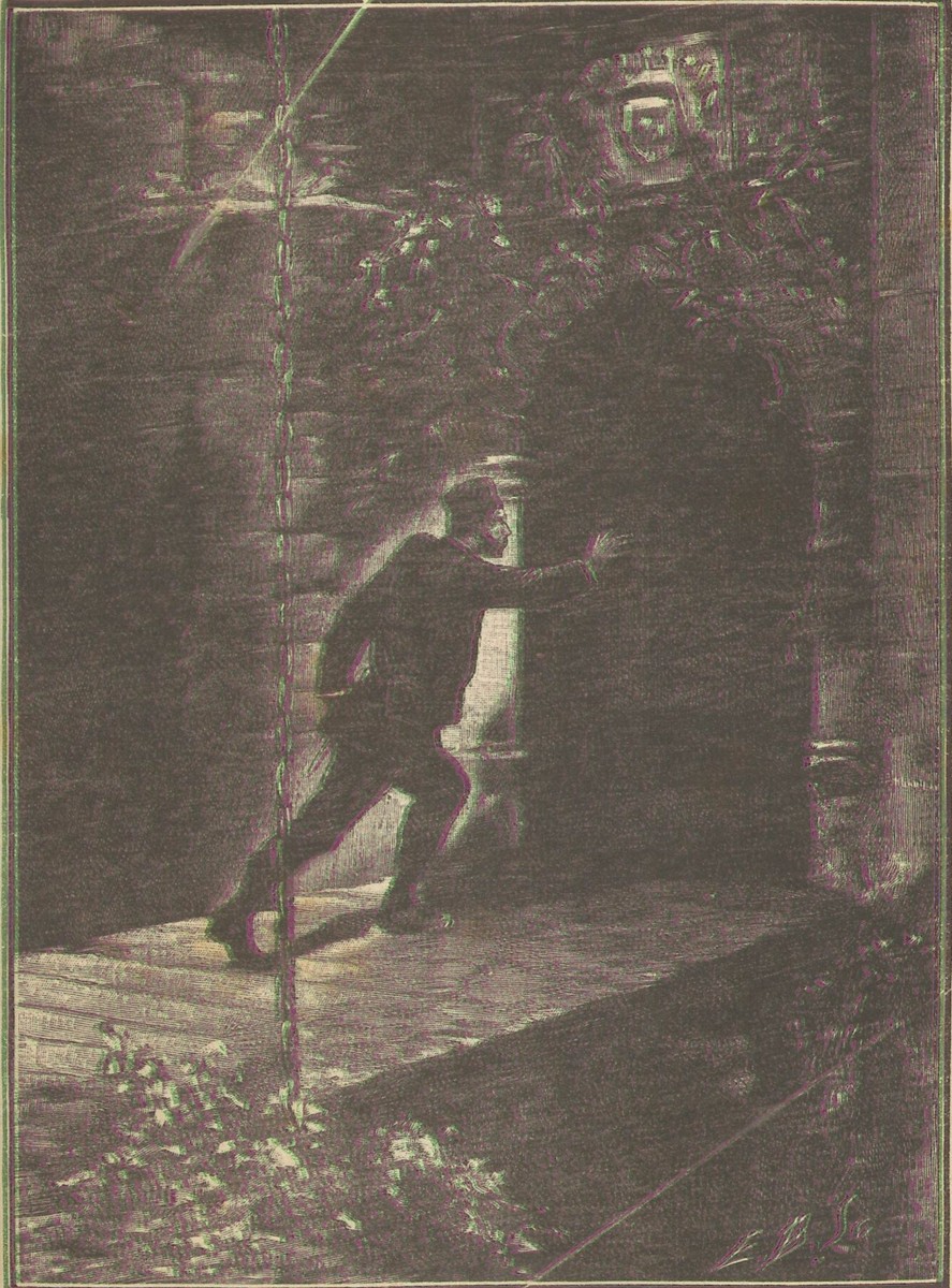 Castle of the Carpathians 1894 — Jules Verne Gothic Mystery Interior Scene