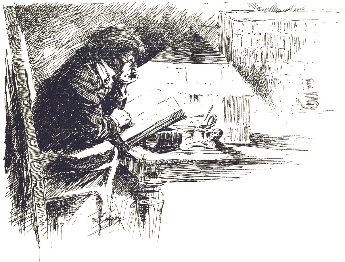 Henrique Alvim Corrêa's War of the Worlds 1906 — Martian Oversees Captive