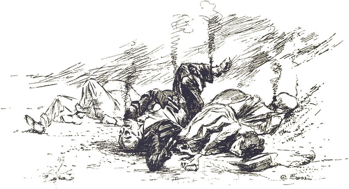 Henrique Alvim Corrêa – Martian Heat-Ray Victims, War of the Worlds 1906