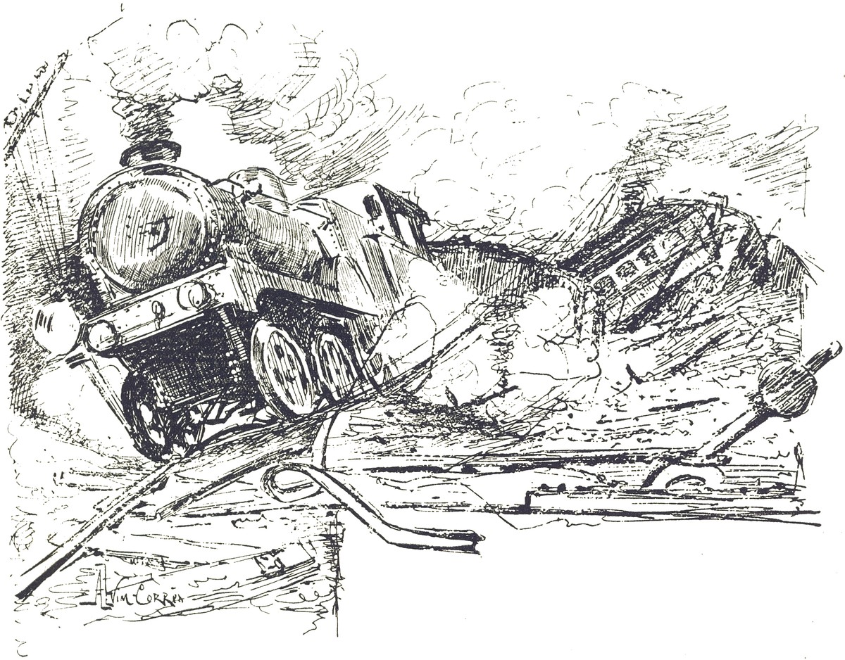 Alvim Corrêa Train Derailment, War of the Worlds 1906 Brussels Edition