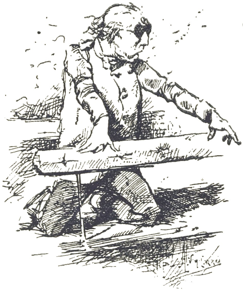 Martian War Machine Advances — H.G. Wells 'La Guerre des Mondes' 1906