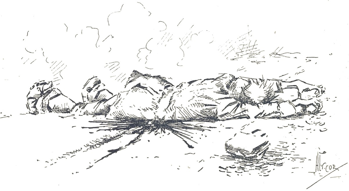 Henrique Alvim Corrêa's Fallen Martian, War of the Worlds 1906