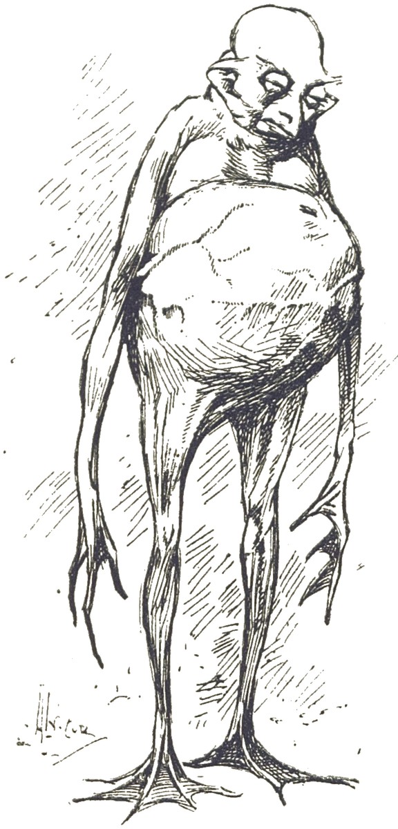 Henrique Alvim Corrêa's Martian Creature, War of the Worlds 1906