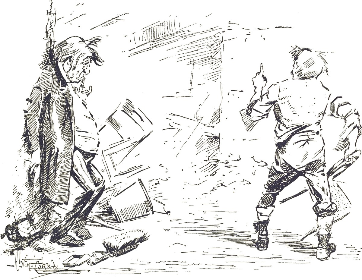 Alvim Corrêa's Martian Devastation Scene – War of the Worlds 1906