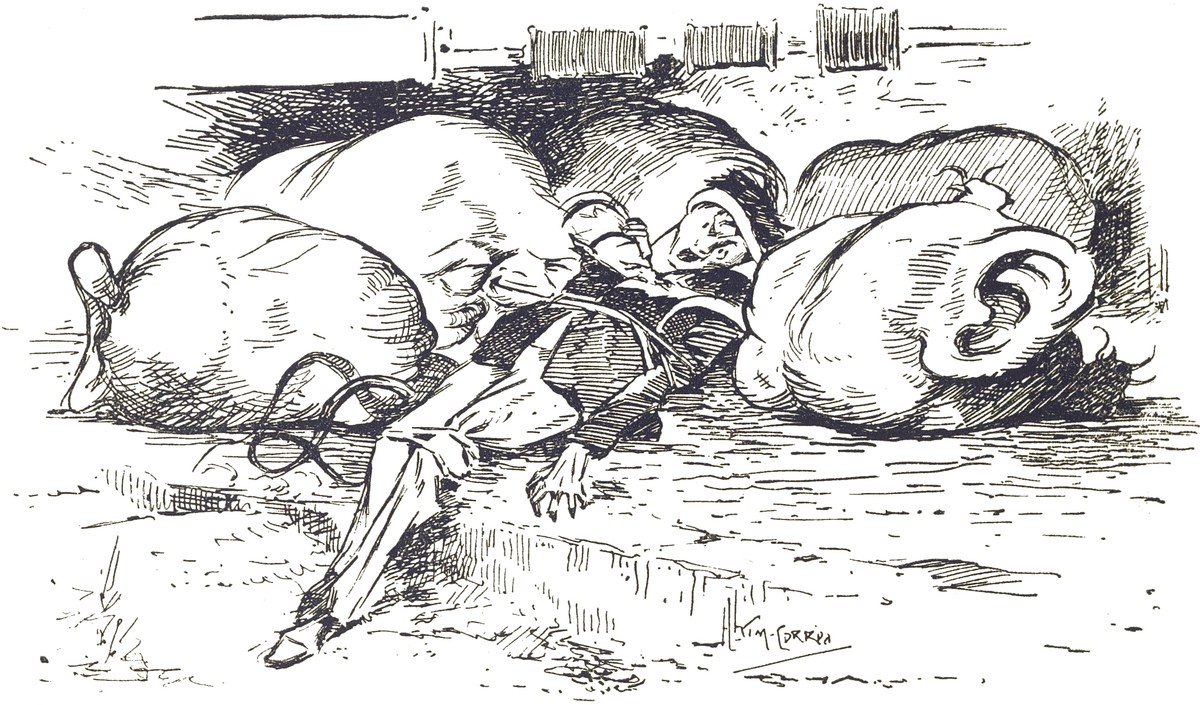 Henrique Alvim Corrêa's Crushed Human, War of the Worlds 1906