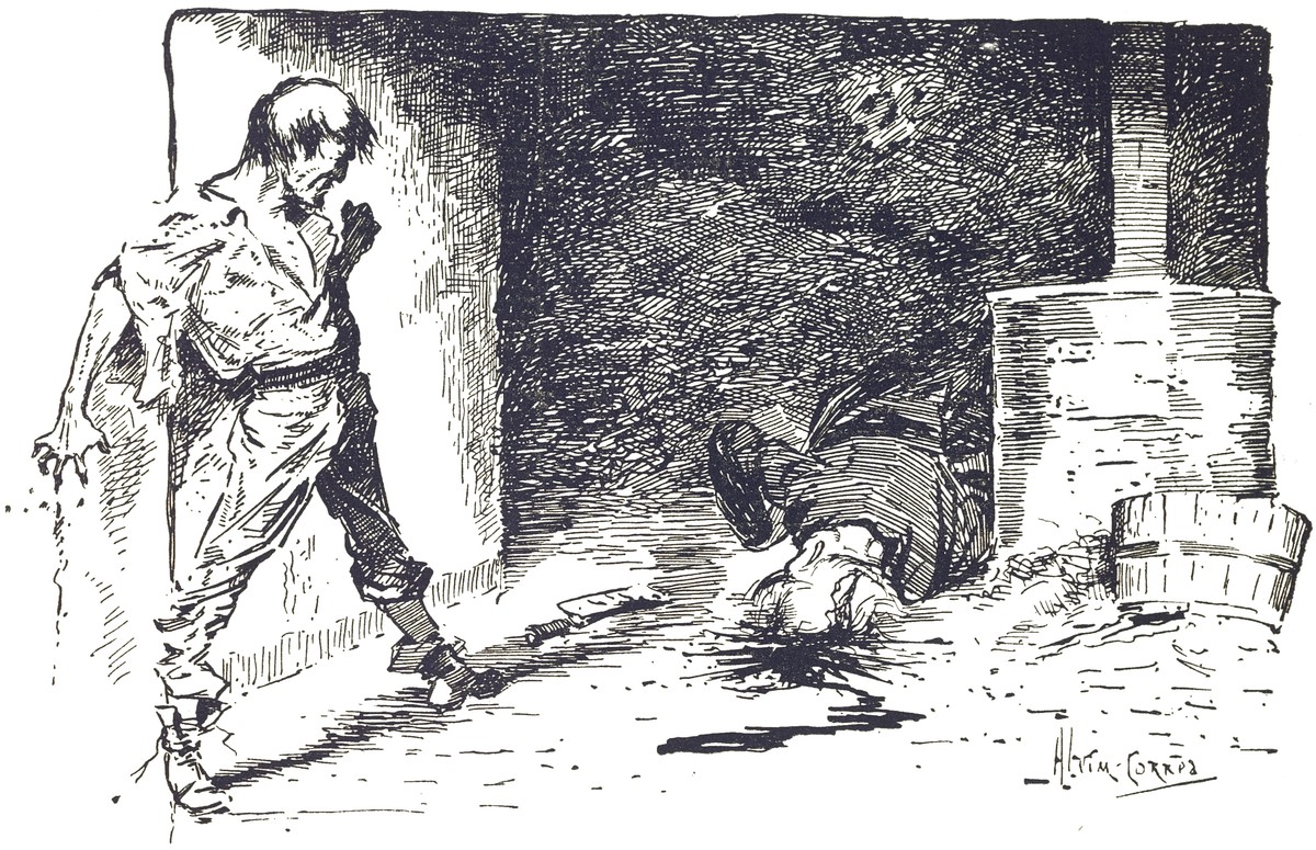 Álvim Corrêa's War of the Worlds 1906 — Martian Aftermath Cellar Scene