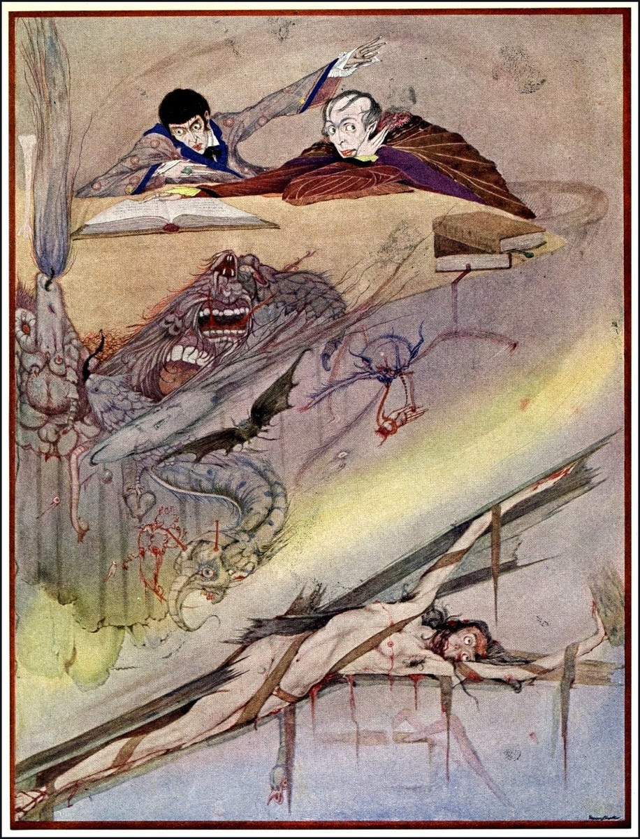 Harry Clarke's 'The Fall of the House of Usher' — Edgar Allan Poe