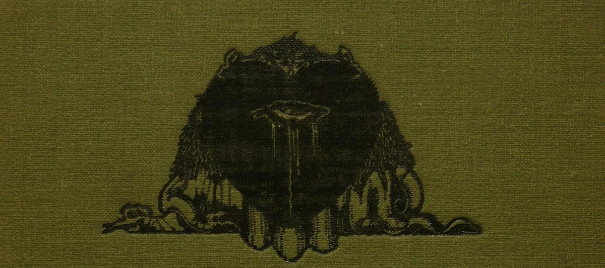Grotesque Frontispiece Creature — Poe's Tales of Mystery & Imagination