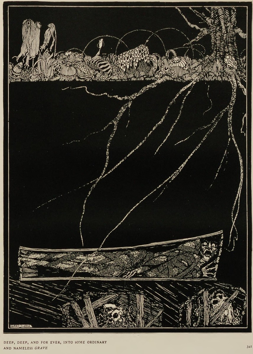 Harry Clarke's Premature Burial — Poe's Tales of Mystery, 1919