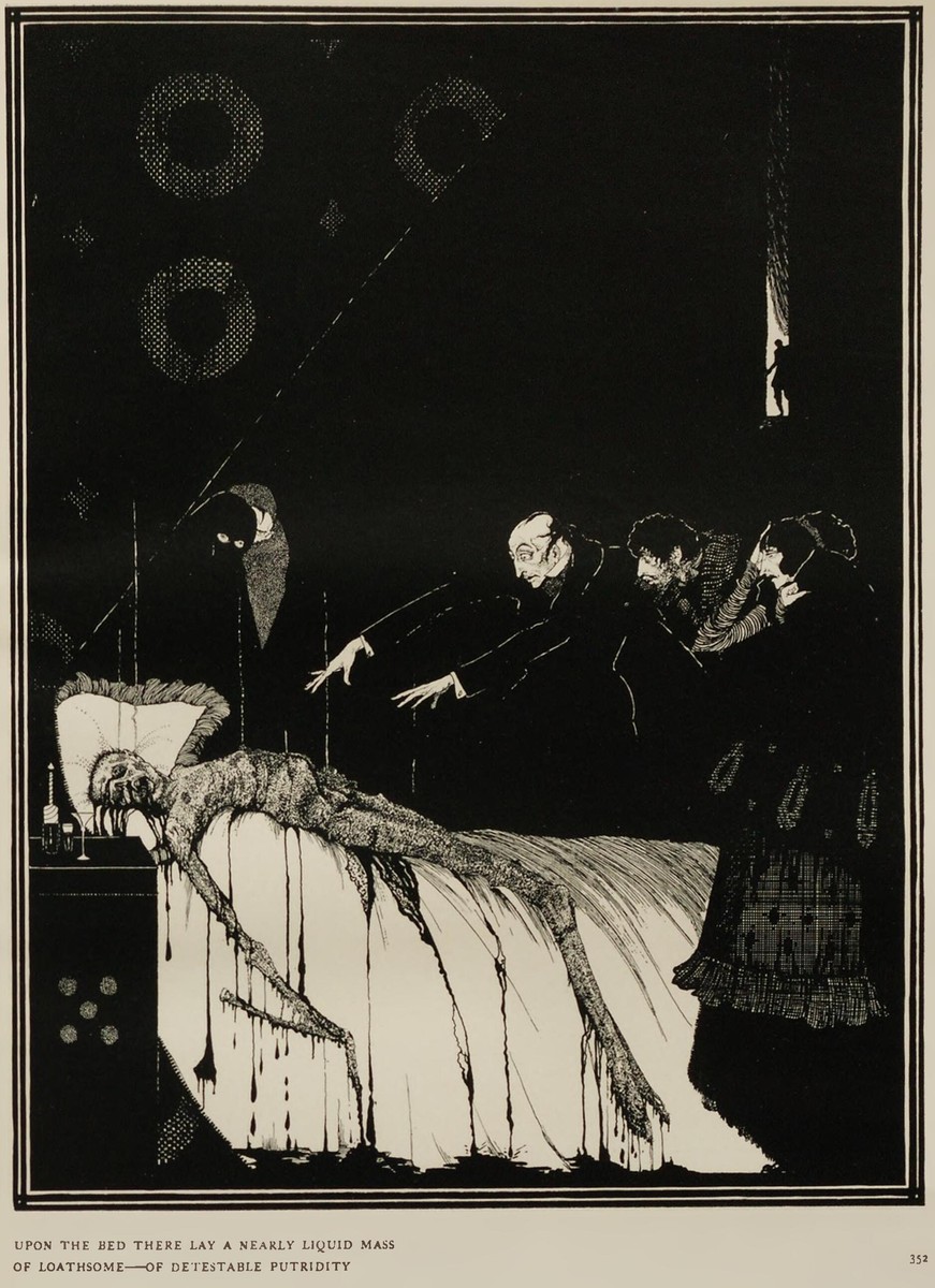 Harry Clarke's 'Facts in the Case of M. Valdemar' – Poe 1919