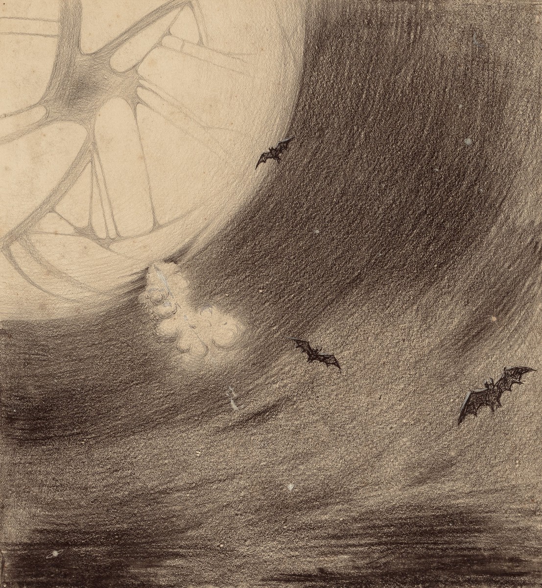 Henrique Alvim Corrêa's Martian War Machine Over Earth, War of the Worlds 1906
