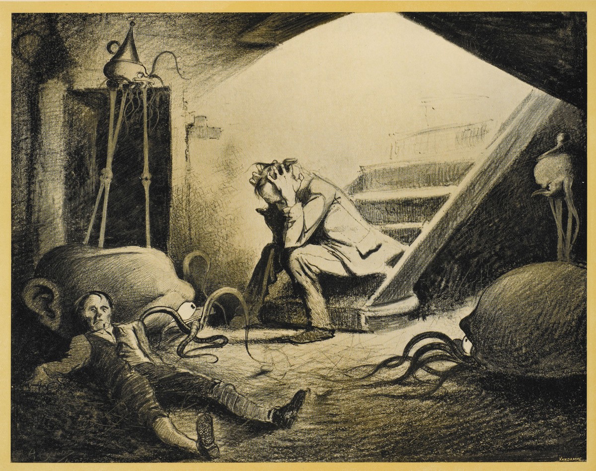 Henrique Alvim Corrêa's Martian Invasion — War of the Worlds, 1906