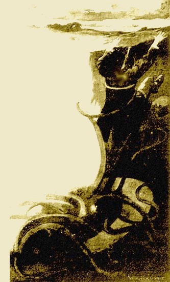 Warwick Goble's Serpentine Martian Tripod, War of the Worlds 1897