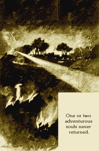 Warwick Goble's Heat-Ray Devastation – War of the Worlds, 1897