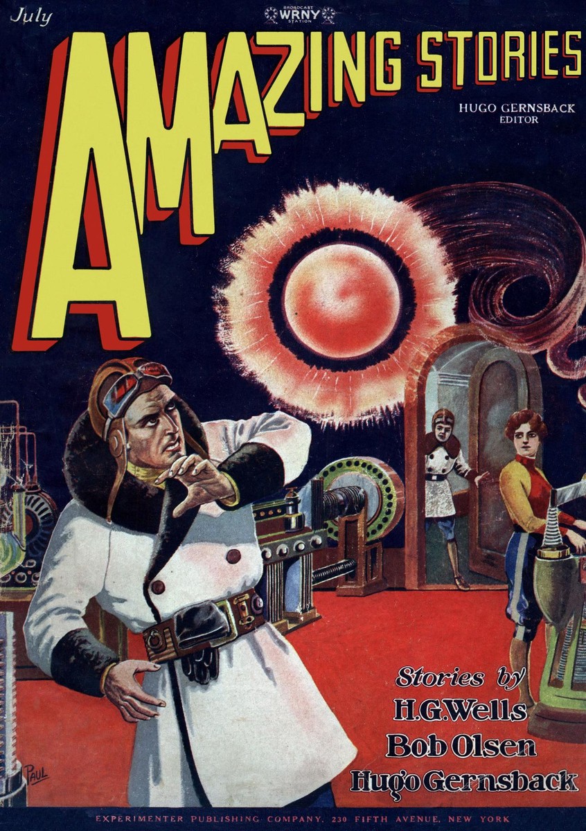 Frank R. Paul's Energy Globe Experiment – Amazing Stories July 1928