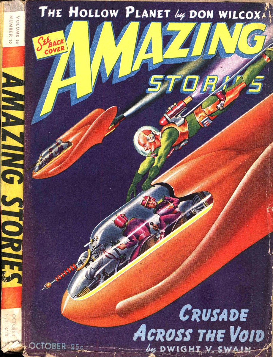 Amazing Stories Oct 1942 – Space Combat: Crusade Across the Void