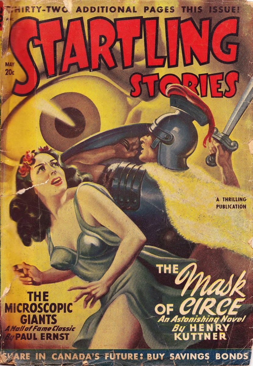Startling Stories May 1948 – The Mask of Circe by Henry Kuttner Cover