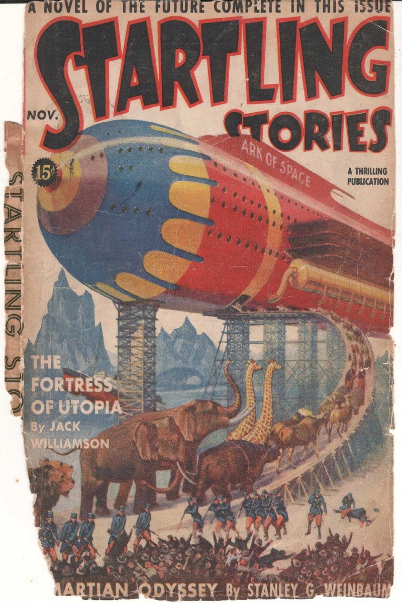 Ark of Space: Animals Board Giant Rocket, Startling Stories Nov 1939