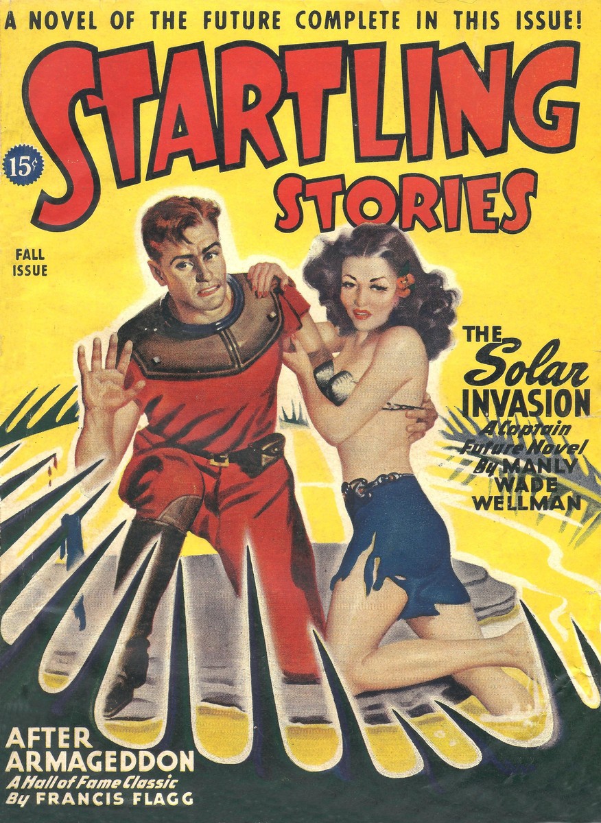 Startling Stories Fall 1946 – Captain Future 'Solar Invasion' Cover