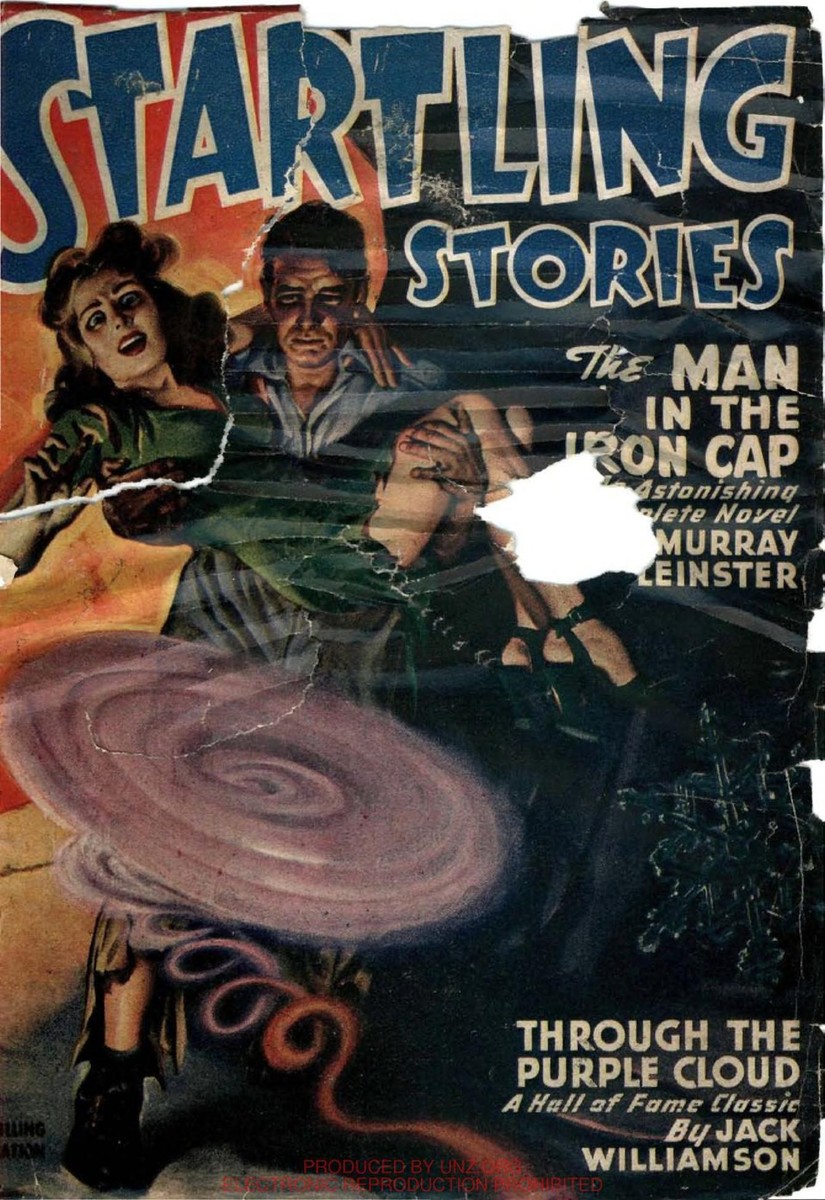 Startling Stories Nov 1947 – Man in the Iron Cap by Murray Leinster