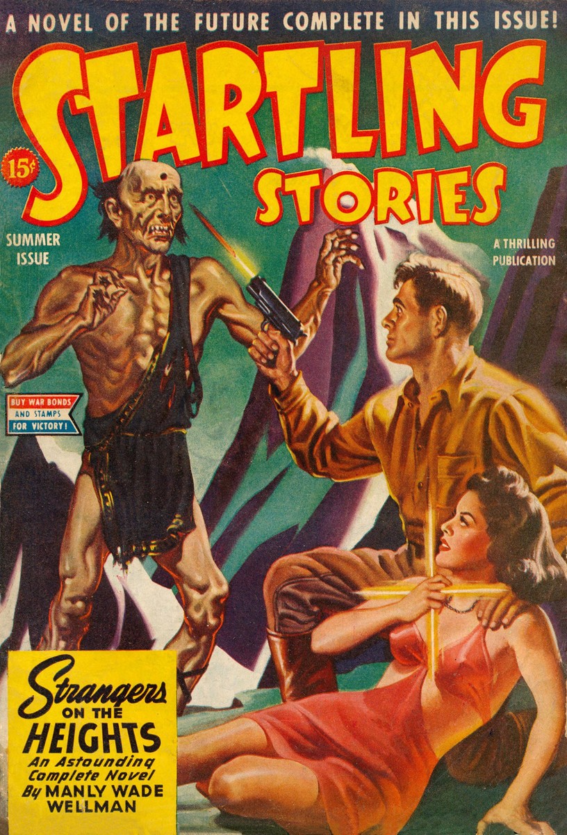Startling Stories Summer 1944: Undead Menace in 'Strangers on the Heights'